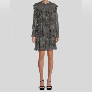 Rag & Bone Fawn Silk Mini Dress